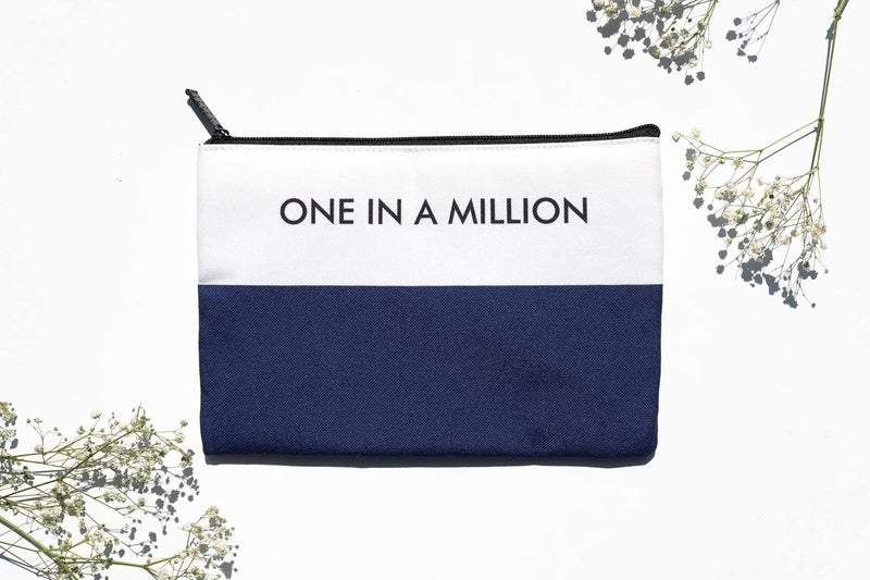 CHAARPAI CHAARPAI ONE IN A MILLION POUCH FOR COSMETICS STATIONERY DOCUMENTS - Image 2