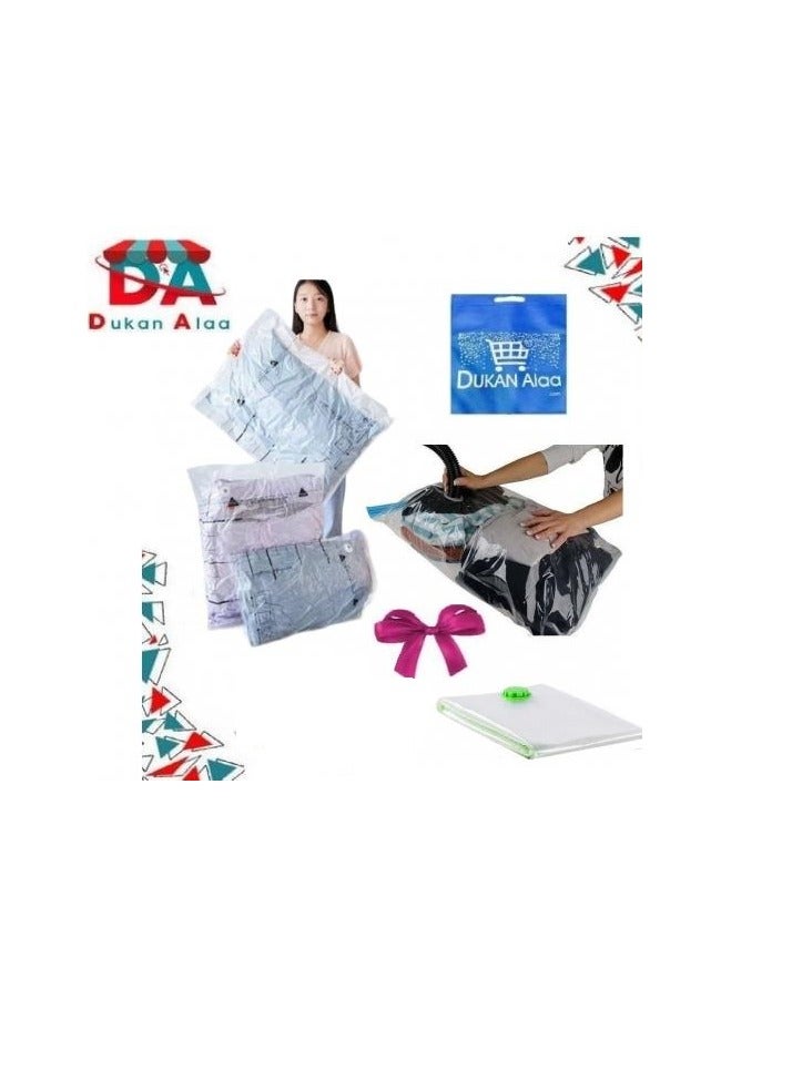 طقم1 قطعه اكياس تخزين 130*80 + شنطة دكان علاء - Image 1