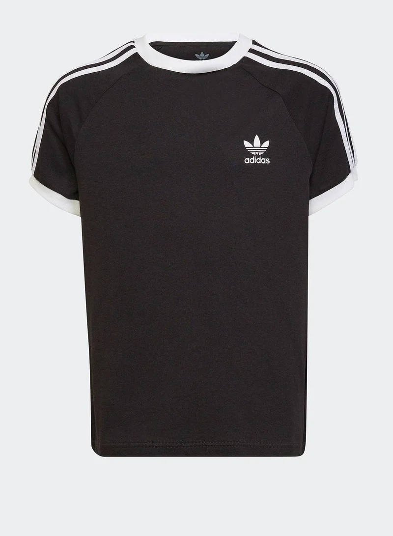 Adidas 3STRIPES TEE Black Originals Kids T-SHIRTS