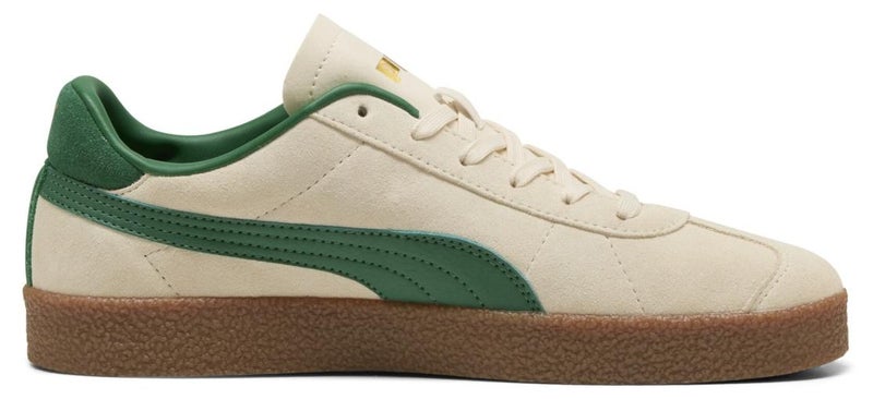 PUMA Club Unisex Beige Suede Sneakers - Image 1