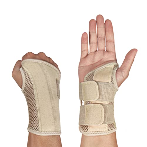 NAGSOFE Wrist Brace for Carpal Tunnel Relief Night Support, Hand Brace with 2 Stays for Women Men, Adjustable Wrist Support Splint for Right Left Hands for Tendonitis, Arthritis, Sprains - Image 1