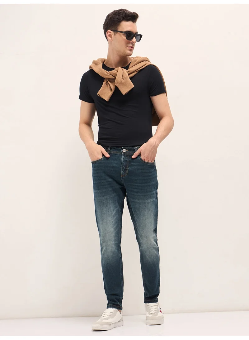 THE BEAR HOUSE  Men’s Classic Regular Fit Jeans for Casual & Everyday Wear | Comfortable Daily Wear Bottoms with Multiple Pockets | Stylish Regular Jeans for Office, Travel & Weekend Outings for Men | Best Price UAE