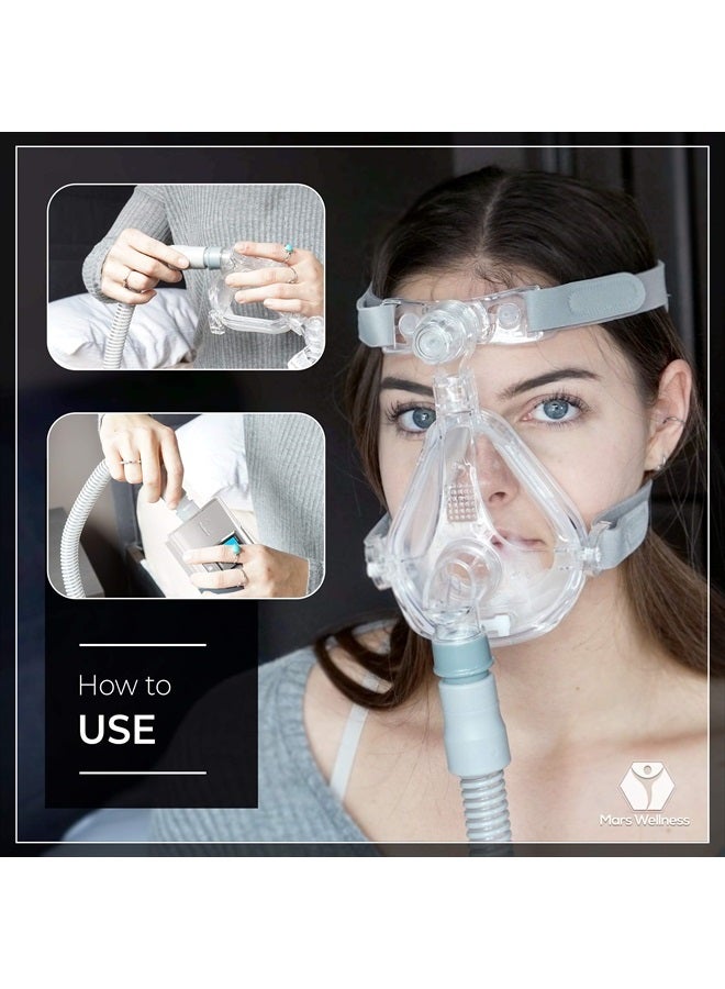 MARS WELLNESS CPAP Hose Universal CPAP Tubing - 6 Foot (72") - USA Made Compatible with All CPAP Machines - 1 CPAP Hose - Image 4