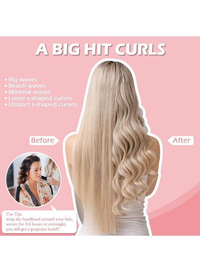 Yampahpa Heatless Curling Rod Headband, 70" Long, Soft Velour Hair Curlers For Medium Long Hair, Overnight Hair Rollers Set, Lazy Hair Curlers To Sleep In, 15 Pcs - Image 3