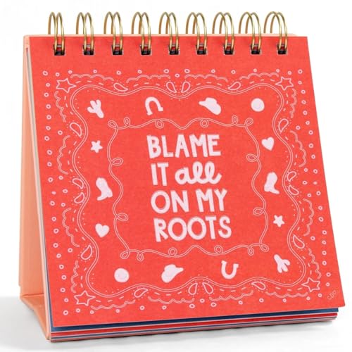 Callie Danielle 52 Weeks of Southern Sayings Flip Calendar for Desk by Callie Danielle, Aesthetic Cute Pink Desk Accessories, Motivational Decor, Fun Thoughtful Inspirational Gifts for Women - Image 3