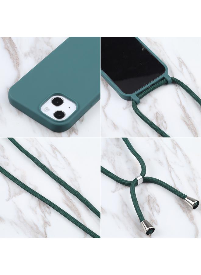 زبون جراب لهاتف iPhone 13، جراب واقٍ من مادة TPU بألوان الحلوى مع حبل - Image 5