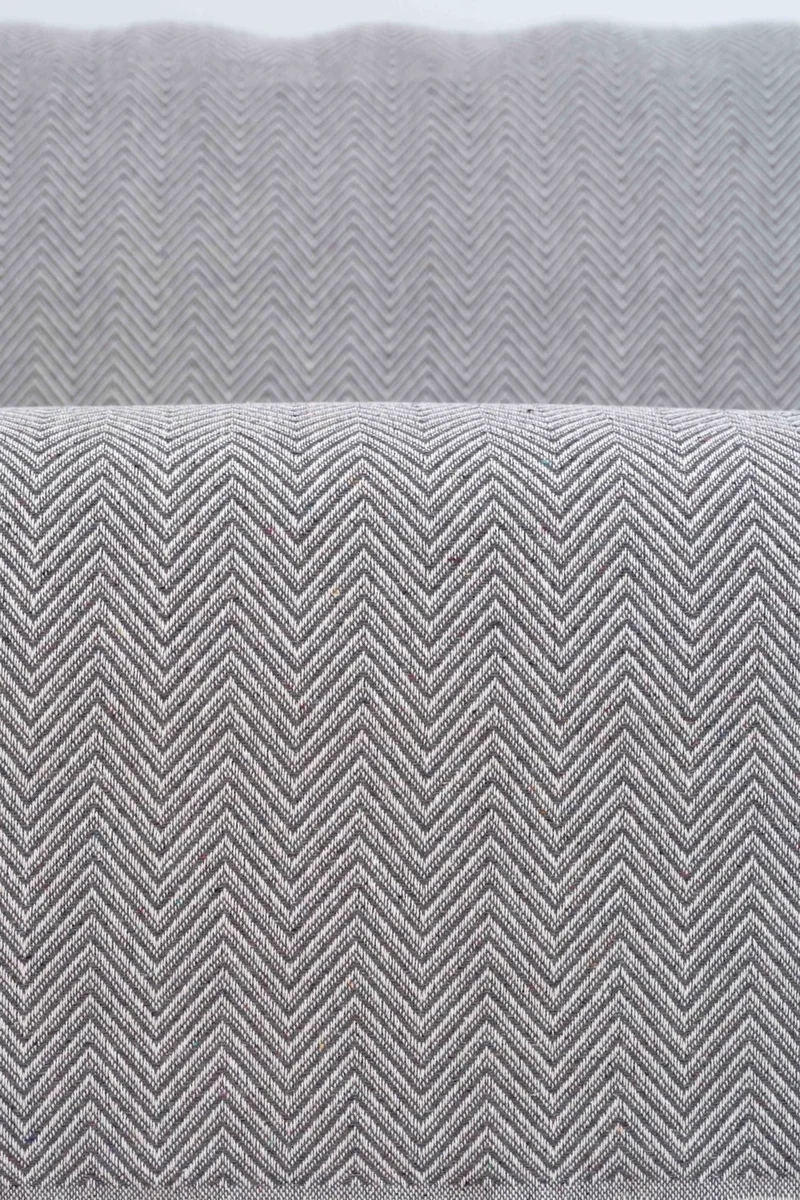 Tabu Home Woven Cozy Comfort Dark Gray Sofa Cover