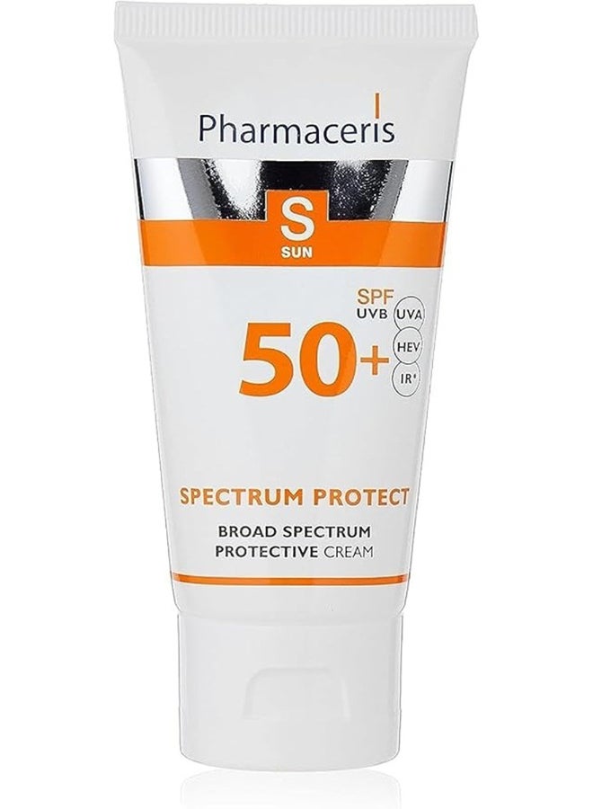 كريم واقي من الشمس Pharmaceris S SPF 50+ واسع الطيف