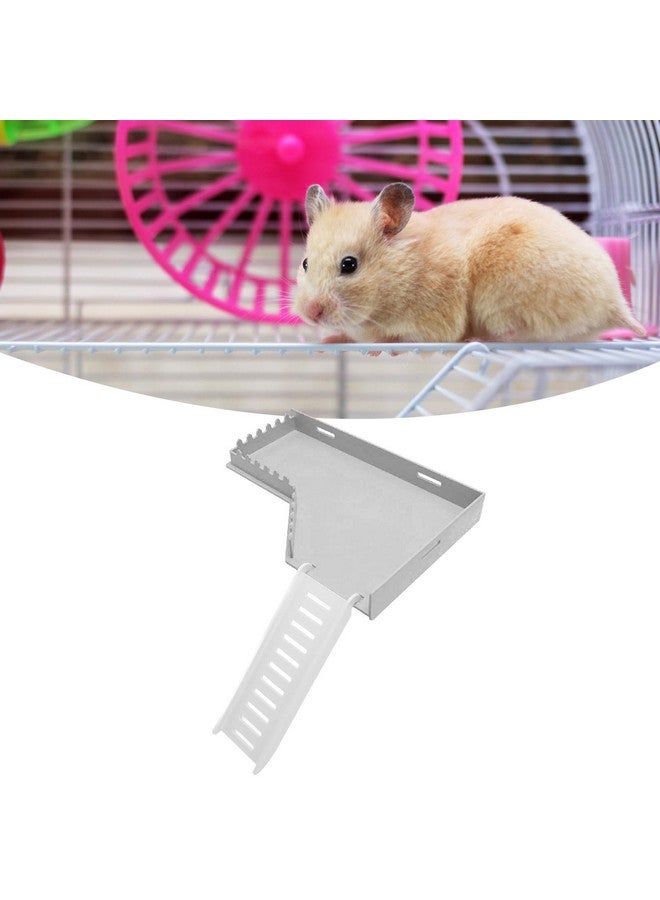 Asixxsix Hamster, Injection Plastic Climbing Ladder Toy for Squirrel Guinea Pig Gerbil, Multipurpose Hamster Ladder for Small Animals, Increase Activity Space (L Shape) - Image 5