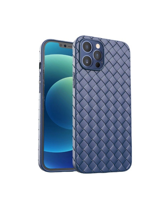 For iPhone 14 Pro Max Case Cover, Ultra Slim Case Shockproof Protection Anti-Scratch Cell Phone 14 Pro Max Cover - Blue（Only case,No watch） - Image 2