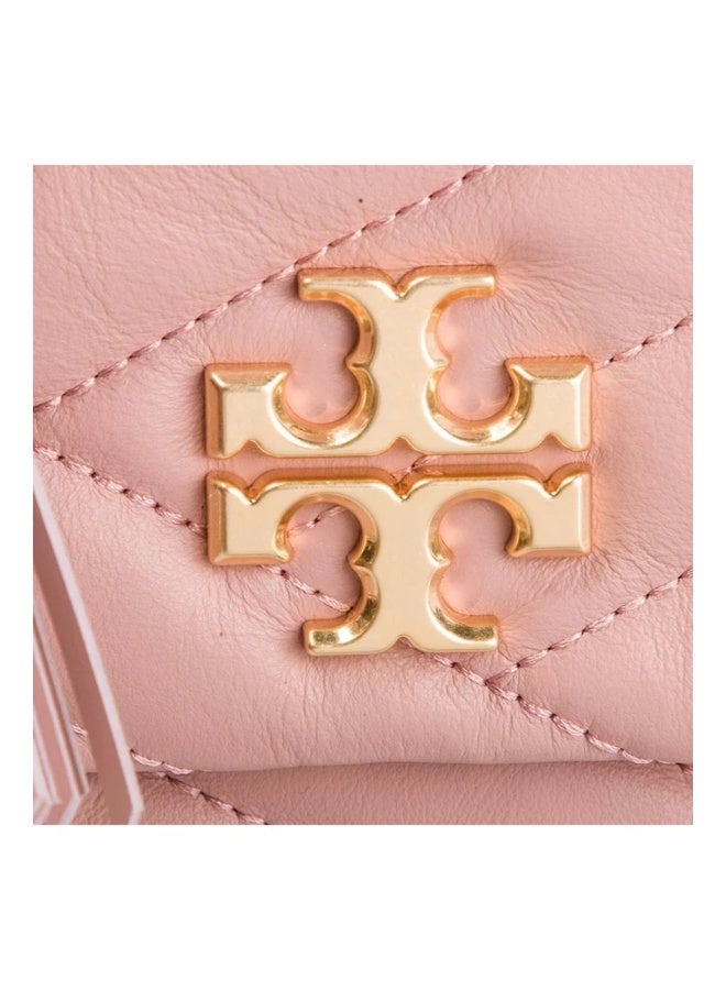 Tory Burch حقيبة كتف جلدية مبطنة بتصميم شيفرون كيرا - Image 2