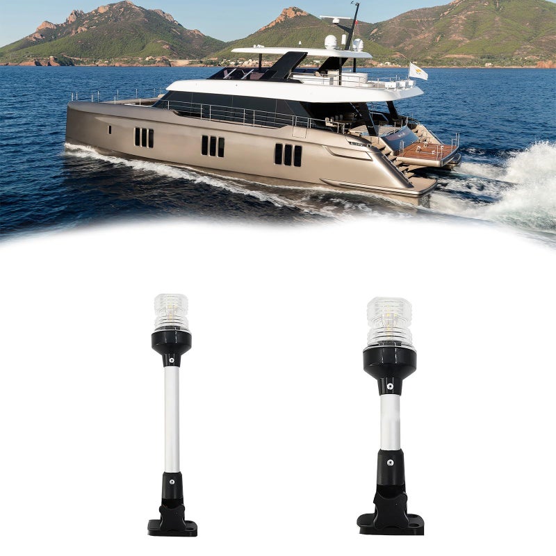 180 Degree Swing Adjustable LED Marine Anchors Light 9 Inches for All Round Night Illumination in Boating and Yachting Marine Stern Light - Image 5