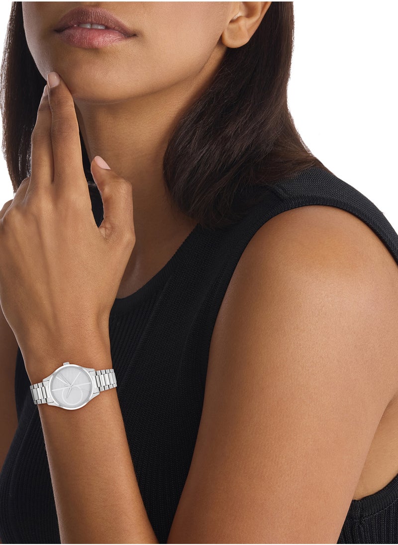 CALVIN KLEIN Unisex Analog Round Shape Stainless Steel Wrist Watch 25200345 - 32 Mm  - Image 4
