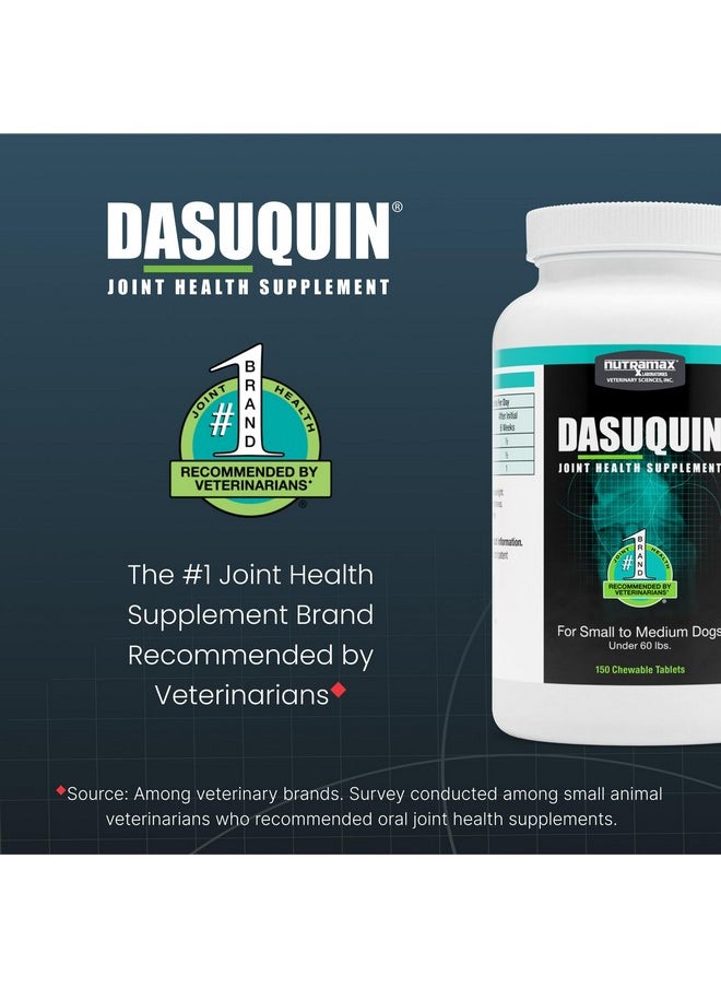 Nutramax Laboratories Nutramax Dasuquin Joint Health Supplement for Small to Medium Dogs - With Glucosamine, Chondroitin, ASU, Boswellia Serrata Extract, Green Tea Extract, 150 Chewable Tablets  - Image 3