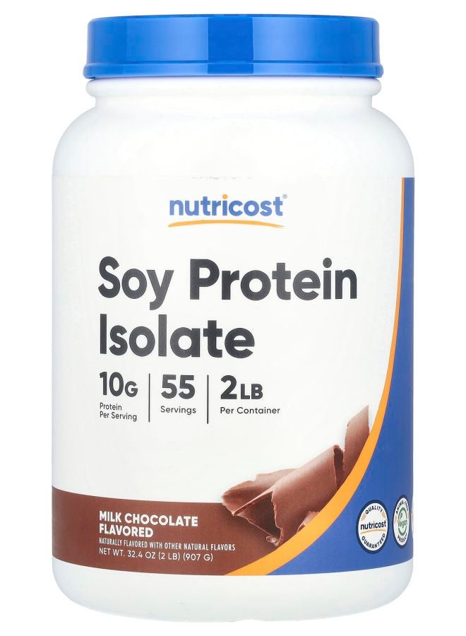 Nutricost بروتين الصويا المعزول بالشوكولاتة الحليب 2 رطل (907 جرام) - Image 1