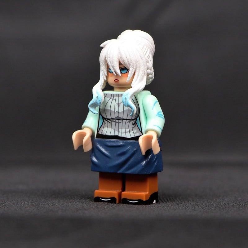 Snow Woman Figure Building Blocks Compatible with Lego - Image 3