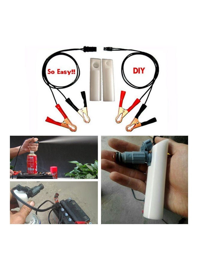 Universal Fuel Injector Flush Cleaner Jet Nozzle Cleaning Tool for Auto Car Vehicles - Image 2