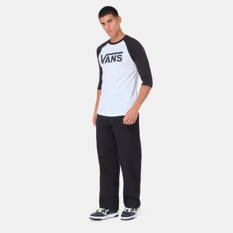 VANS Black Men's Classic Raglan T-Shirt for Men | Best Price UAE