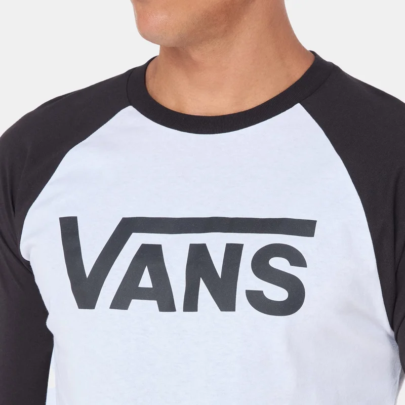 VANS Black Men's Classic Raglan T-Shirt for Men | Best Price UAE