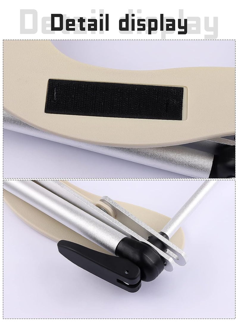 EBANKU EBANKU Universal Adjustable Face Cradle Massage Table Bed Face Cradle Pillow Cushion Set Aluminum Massage Face Cradle with Pillow Cushion Spa Massage Table Pad  Face Cradle Set  - Image 3