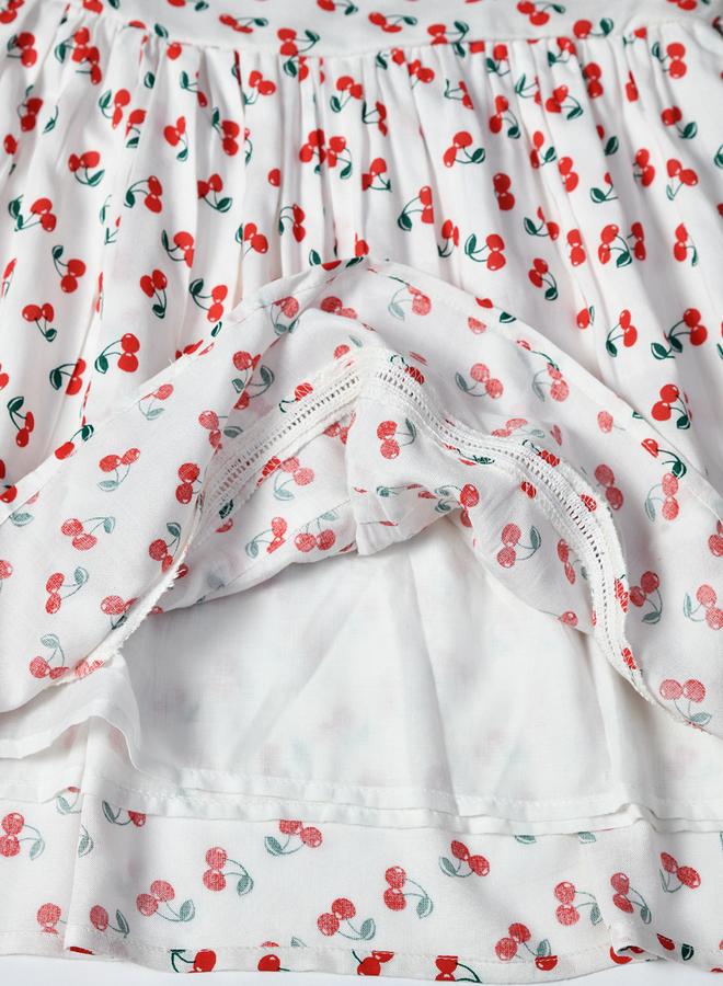 BELLA MODA Cherry Print Dress - Image 5