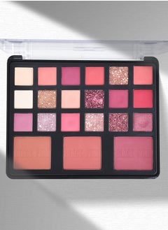 Black Pink Eyeshadow palette highlighter  - Image 1