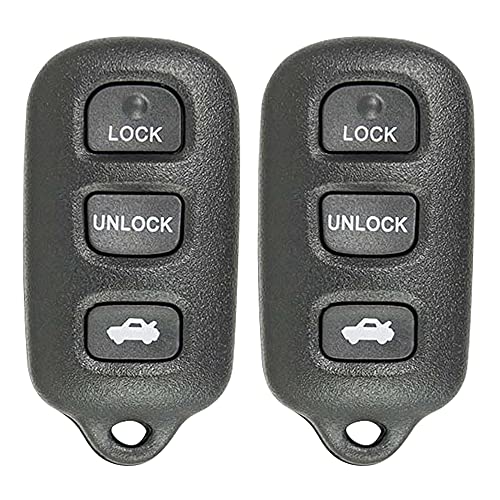 Keyless2Go Replacement for New Keyless Entry Remote Car Key Fob Avalon FCC HYQ12BBX HYQ12BAN HYQ1512Y (2 Pack) - Image 1
