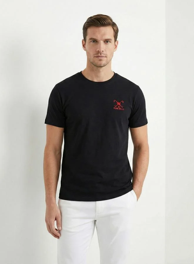 Polo Play Men Logo Detail Short Sleeve T-Shirt