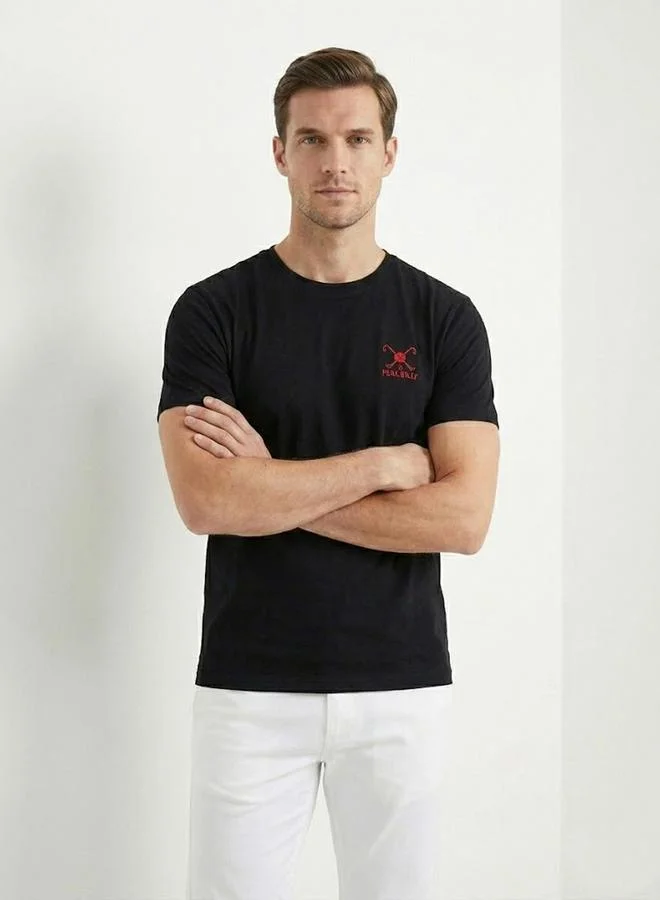 Polo Play Men Logo Detail Short Sleeve T-Shirt