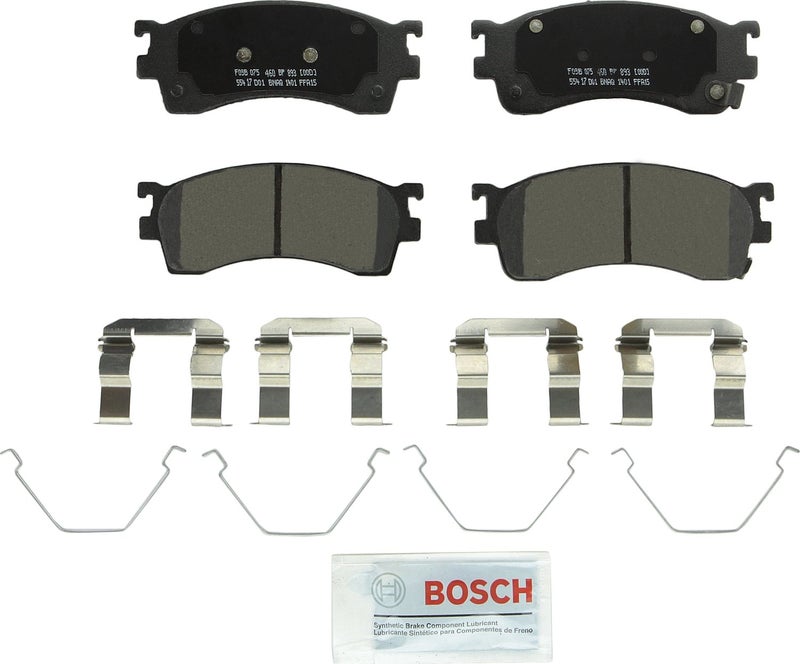 BOSCH BP893 QuietCast Premium Organic Disc Brake Pad Set Compatible with Select Mazda Protege Protege5 FRONT - Image 2