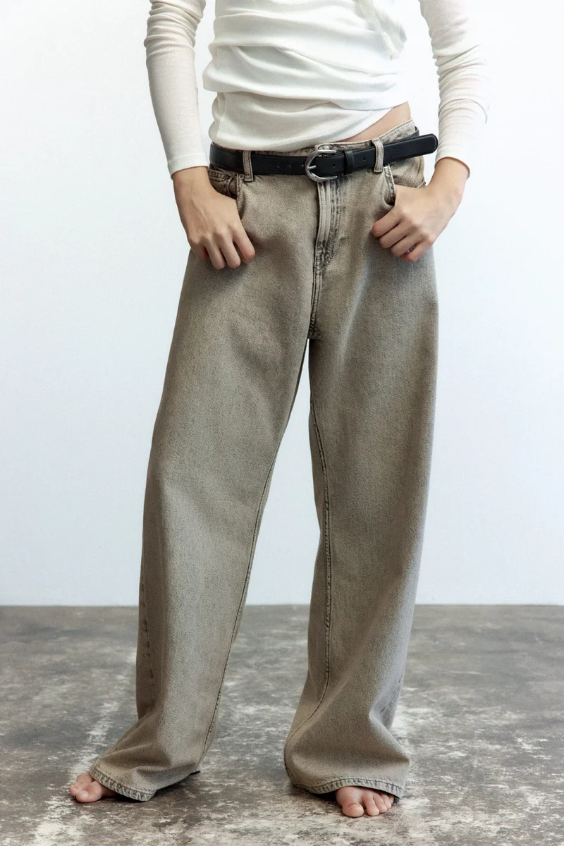 Baggy Regular Waist Jeans