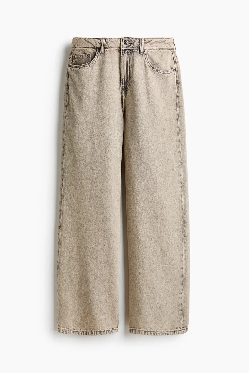 H&M  Baggy Regular Waist Jeans for Women | Best Price UAE