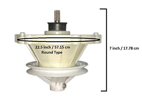 SHRITHU Washing Machine Gear Box IMP Type A Compatible with LG Semi Automatic Washing Machine with Pulley New Model Mechanical Asy Common - Image 2