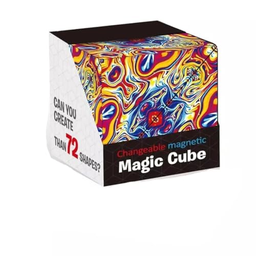 Sawkirp Darshraj Magic Cube Game Shape Shifting Puzzle Box for Kids and Adults | Infinity Cube Transforms Into Over 72 Shapes | 3D Fidgat Mind-Challenging Fun Game - Image 1