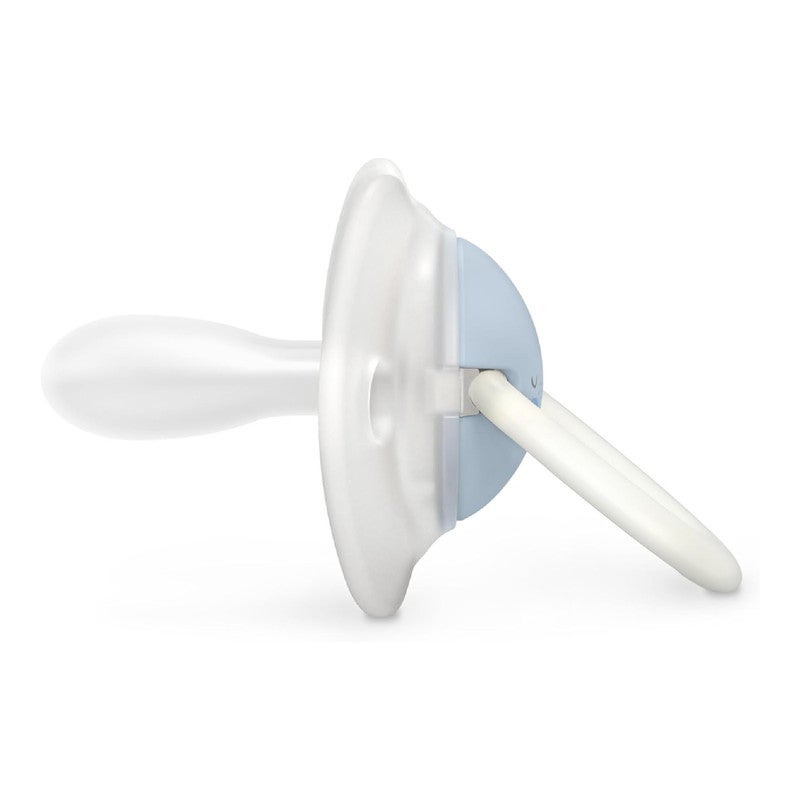 SUAVINEX سوافينيكس، عبوة من 2 مصاصة للأطفال من 6 إلى 18 شهرًا، بحلمة سيليكونية فسيولوجية SX Pro متناسقة، مسطحة ومرنة، تحترم التطور الفموي، وايلد&فري أزرق - Image 5