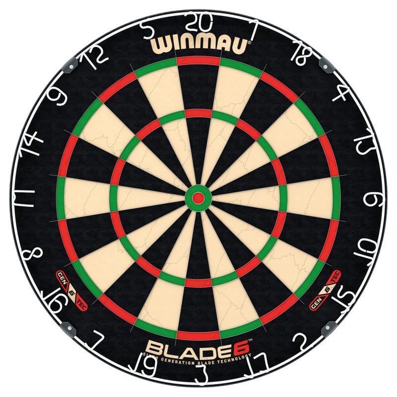 WINMAU Blade 6 Professional Bristle Dartboard - Image 1