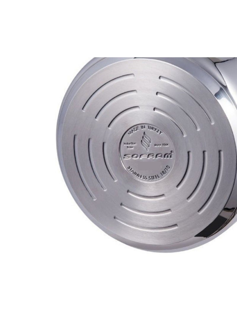سوفرام طاوة سوفرام استيل تركي مقاس 20 سم - Image 3