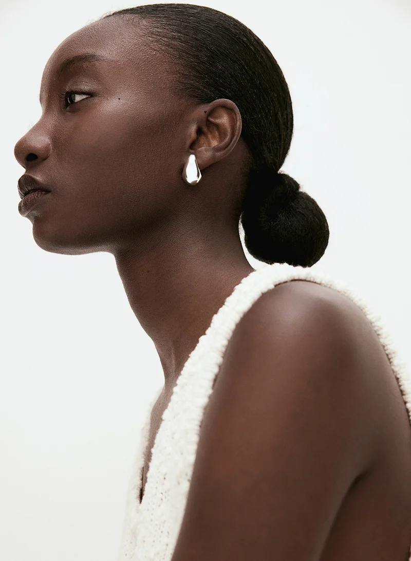 H&M Chunky Dome Earrings