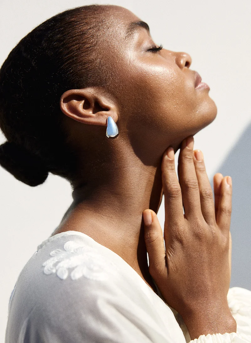 H&M Chunky Dome Earrings