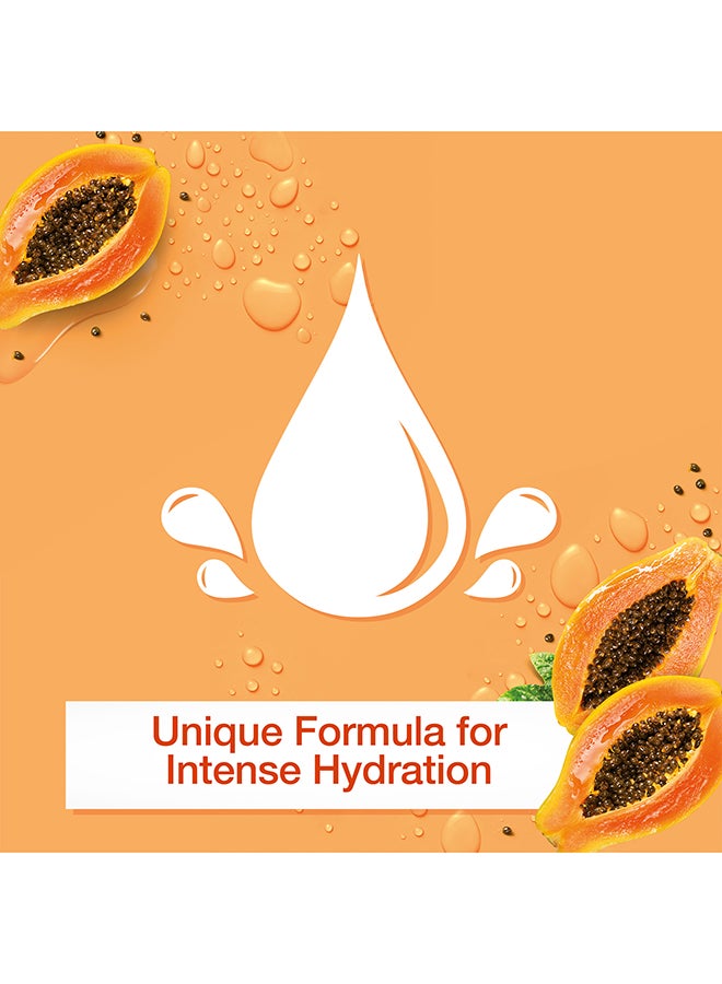 Johnson's Vita Rich Body Wash Smoothing Papaya 400ml orange - Image 3