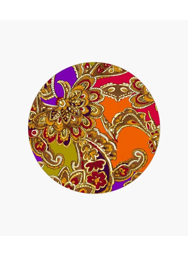 Baci milano Vesti La Tavola Velvet Tablemat Diam. 34Cm - Cachemire 1