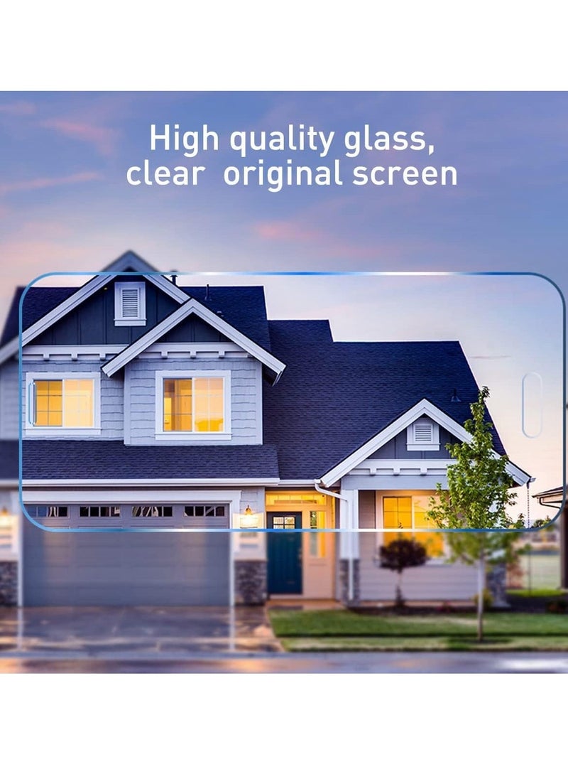 Raxoom Tempered Glass Screen Protector for iPhone 14 Pro Max 6.7" - 9H Hardness, HD Clear, Anti-Scratch, Bubble-Free - Image 5