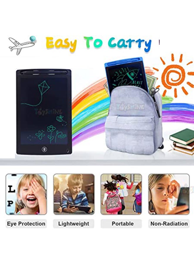 4-Pieces Portable Foldable Lcd Reading Writing Early Education Development Tablet For Kids 8.5inch - Image 5