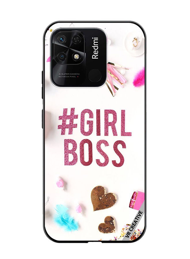 VR CREATIVE Protective Case Cover For Xiaomi Redmi 10C Girls Boss Design Multicolour - Image 1