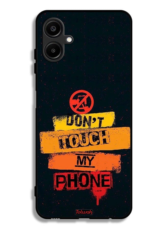 Tolwak Samsung Galaxy F06 5G Protective Case Cover Do Not Touch My Phone - Image 1