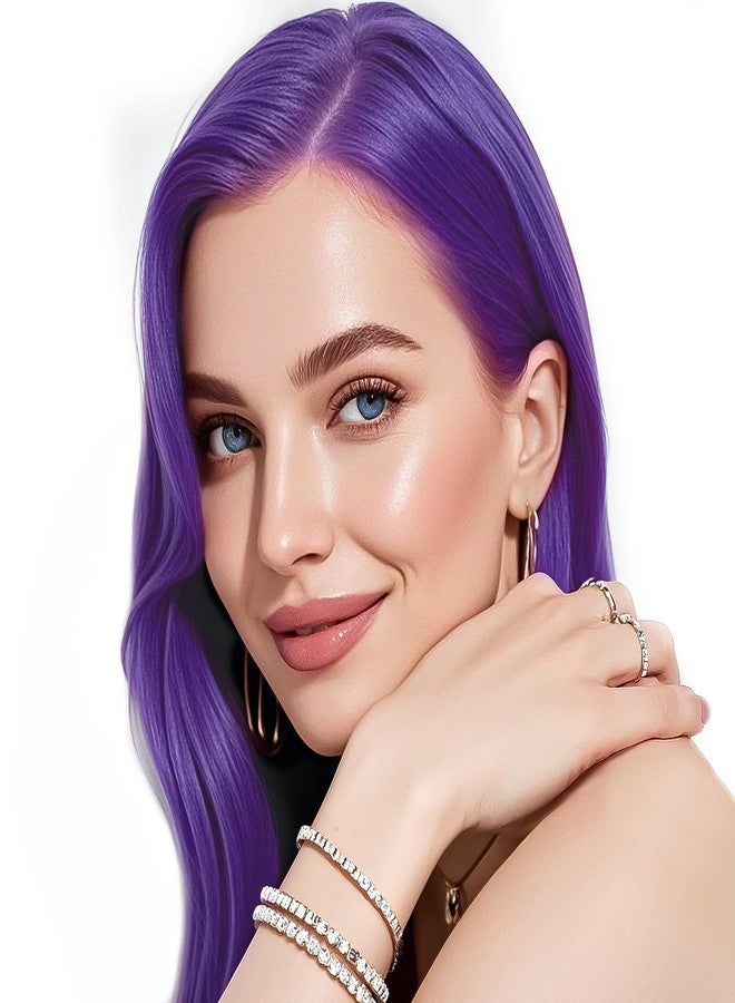 VOLLUCK Color Fresh Mask, 3-in-1 Tint for Vibrant Hair Colours, Colour Mask for All Hair Types (Purple, 150 ml) - Image 5
