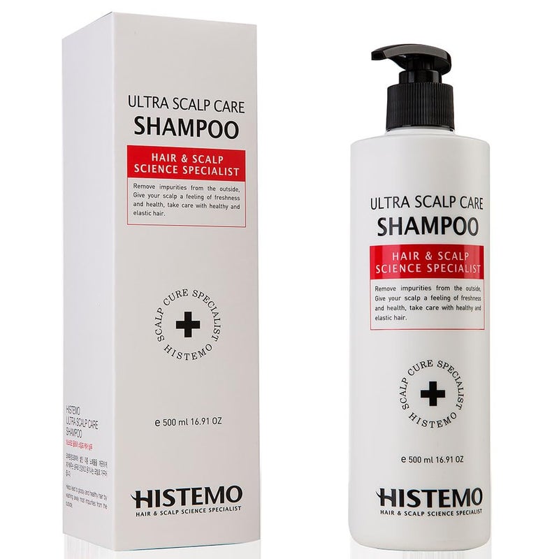 Histemo Ultra Scalp Care Shampoo  DHT Blocking for Hair Restoration and Growth with Biotin to Prevent Loss for Men  Women with Oily or ColorTreated Hair 1691 oz
