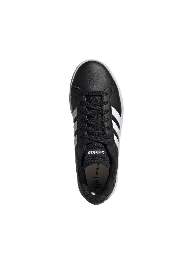 Adidas Grand Court Base 2.0 Black Sportswear Shoes For Women 3.5 - Image 3