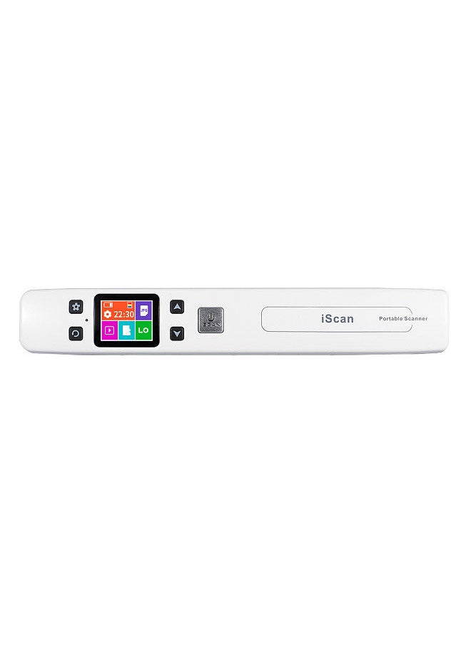 iScan - 1050DPI Portable Scanner Support TF Card Max. 32GB Photo JPEG PDF Color Scanning Receipts Books A4 Document - Image 1