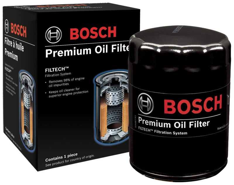 BOSCH 3510 Premium Oil Filter with FILTECH Filtration Technology - Compatible with Select Chevrolet Camaro, C/K Trucks, Express, Suburban; GMC C/K Trucks, G Series Vans, Jimmy + More - Image 3